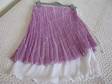 White and Purple Skirt